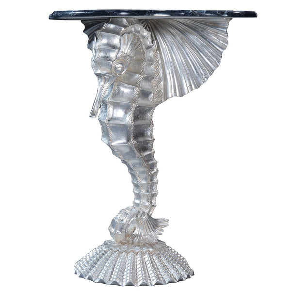 Seahorse console hall table - Silver
