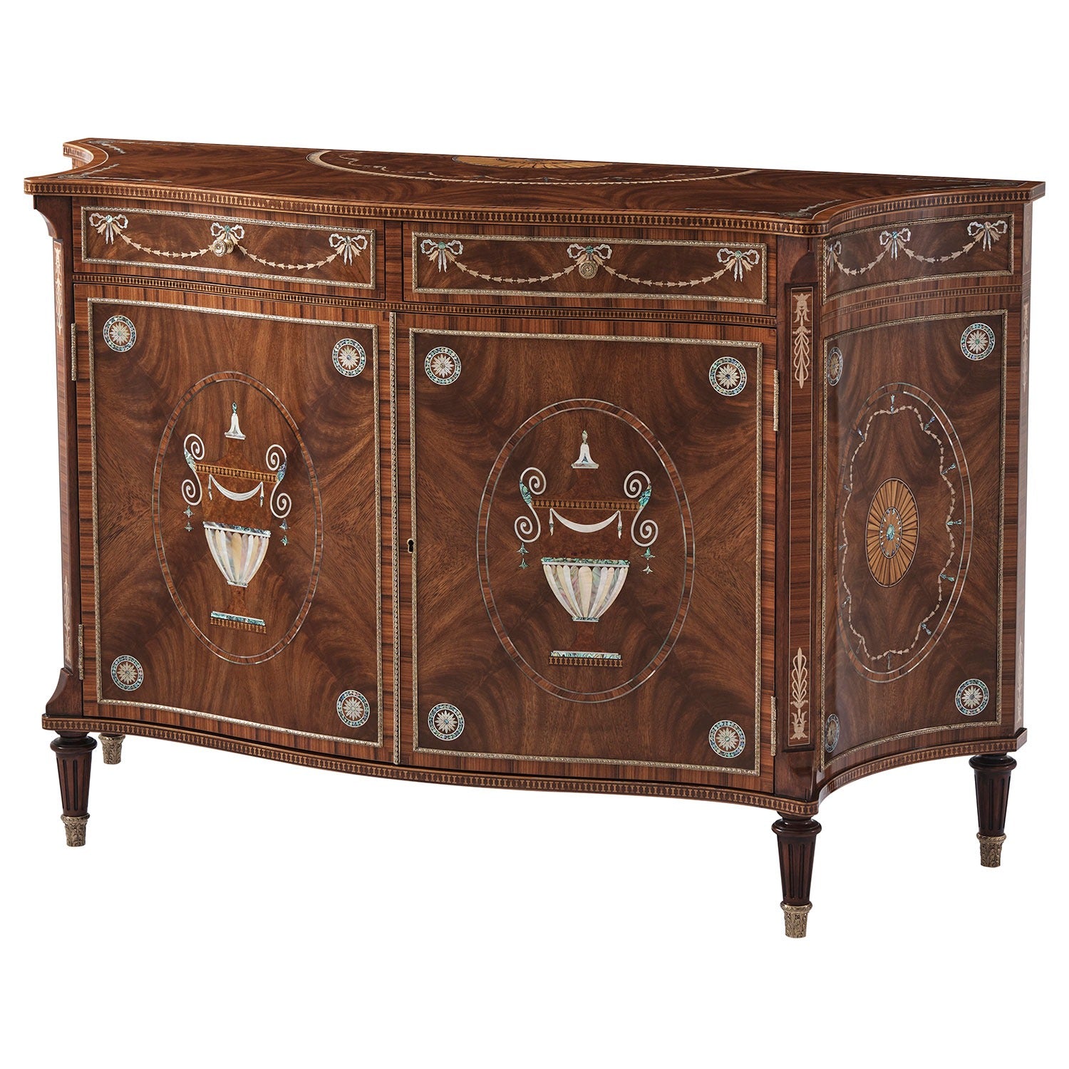 Neoclassical Chest with Mother of Pearl Inlay