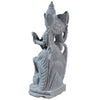 Garden stone statue of hindu goddess Saraswati