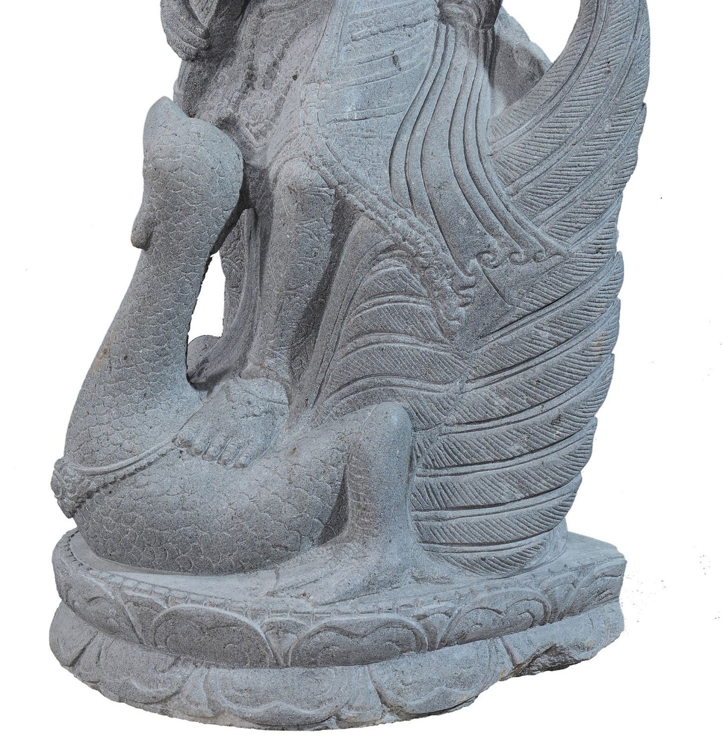 Garden Stone Statue of Hindu Goddess Saraswati