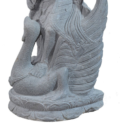 Garden Stone Statue of Hindu Goddess Saraswati