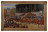 Victorian style oil painting after Queen Victoria's Diamond Jubilee in style of Andrew Carrick Gow