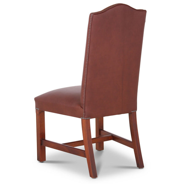 Leather Cathedral dining chair