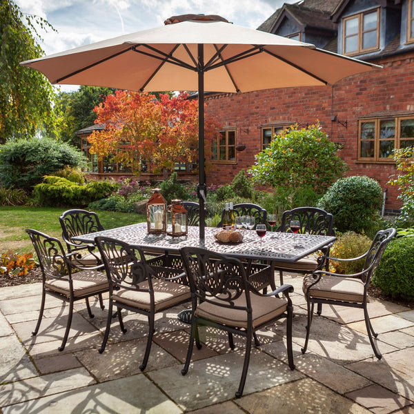 Hartman georgia 8 online seat dining set