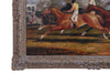 Down The Stretch horse race oil painting