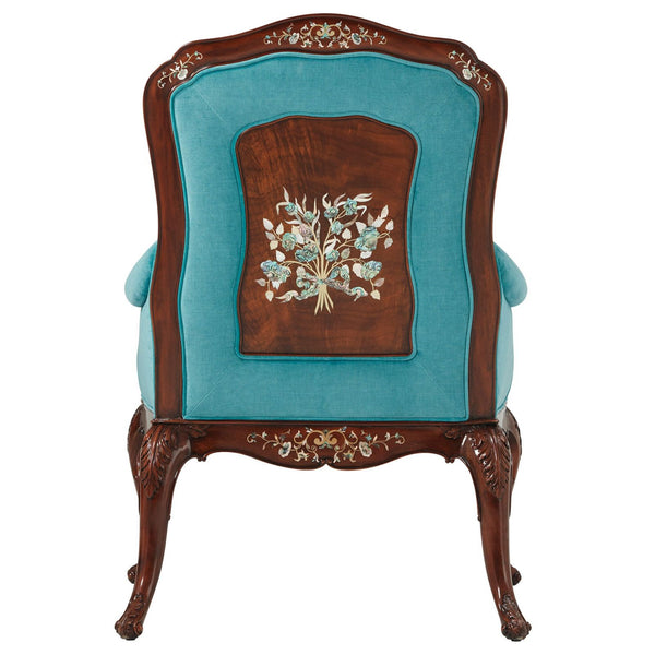Mother of Pearl Inliad Arm Chair