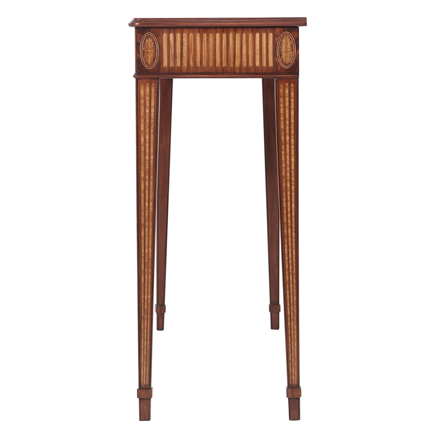 Mahogany console table