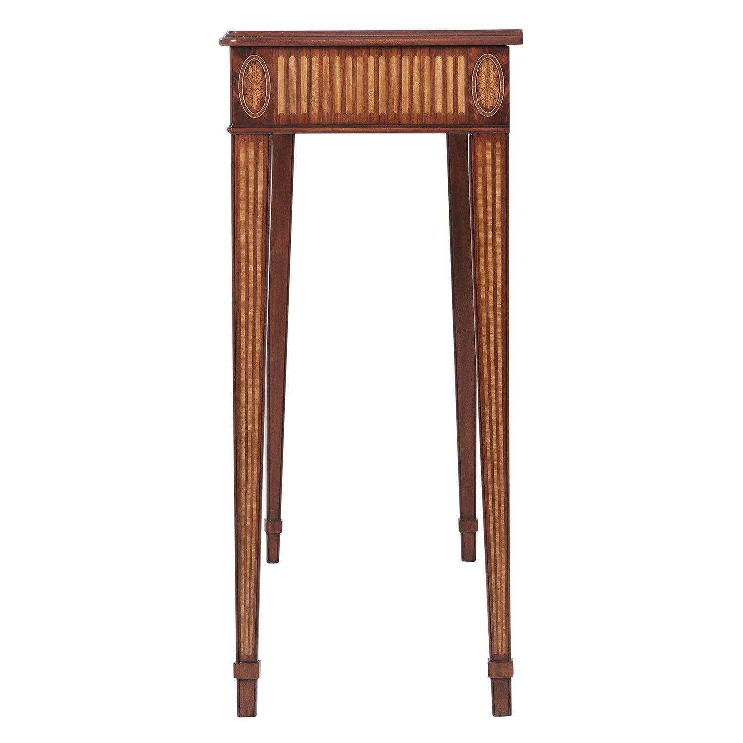 Mahogany console table