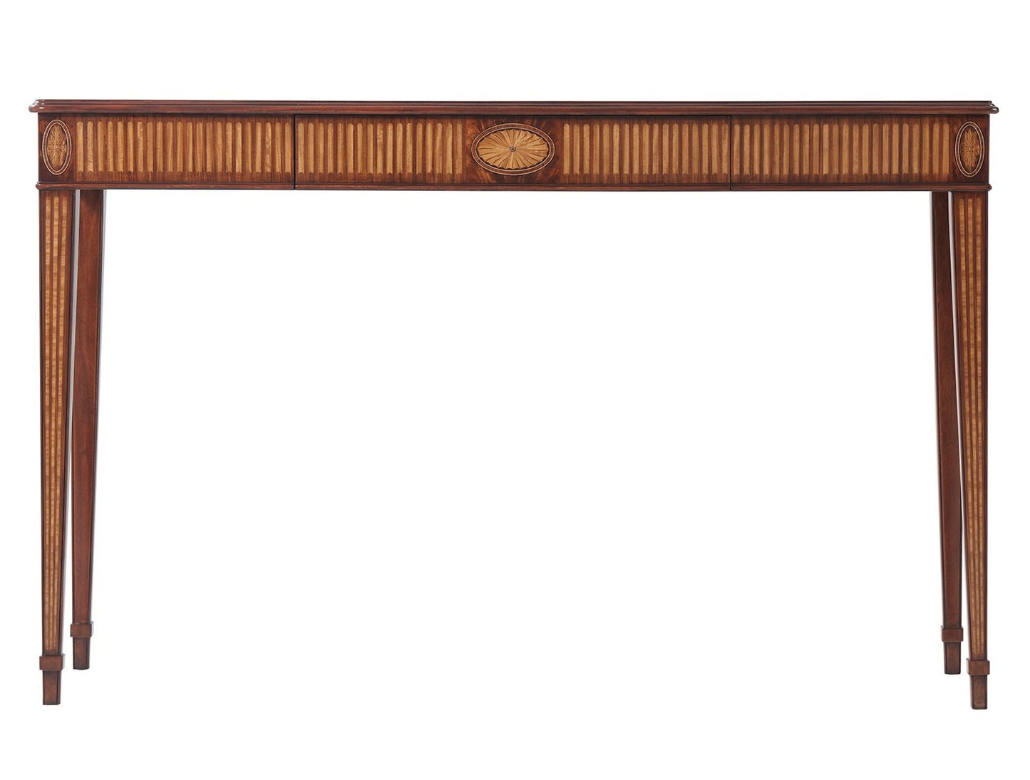 Mahogany console table