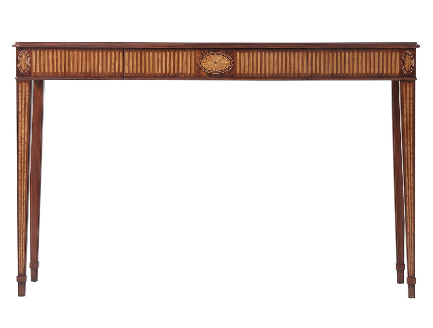 Mahogany console table