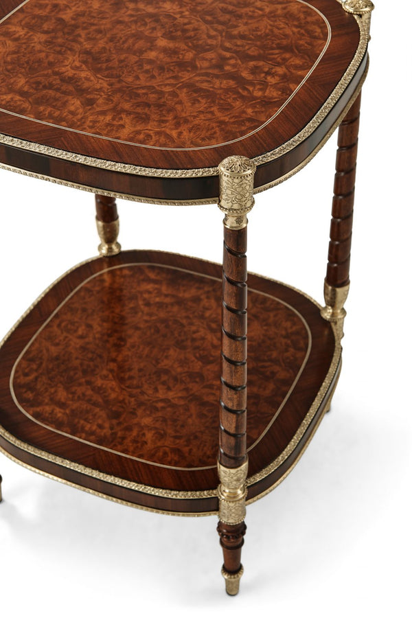 Madrone  Banded Side Table