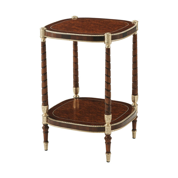 Madrone  Banded Side Table