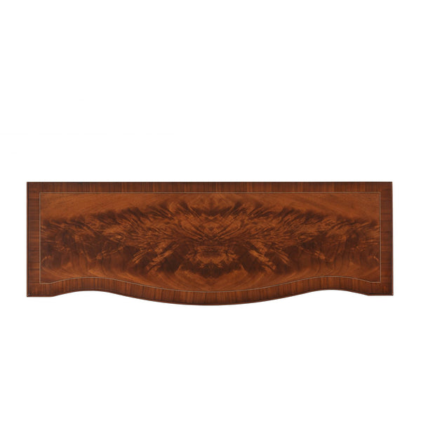 Morado banded mahogany Side Cabinet
