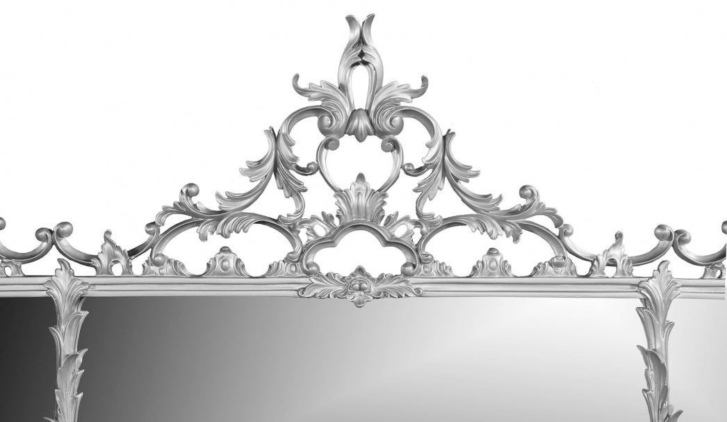 Champagne Silver Overmantel - George II Style