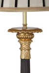 Gold Lacquer & Black Napoleon Lamp