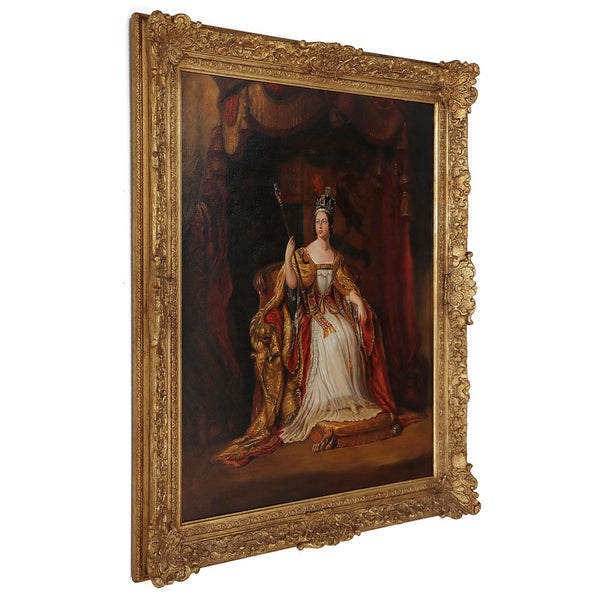 Oil Painting after Queen Victoria in style of Sir George Hayter