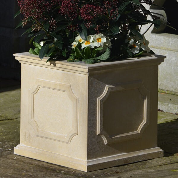 Heritage square stone planter (Small) - Bath