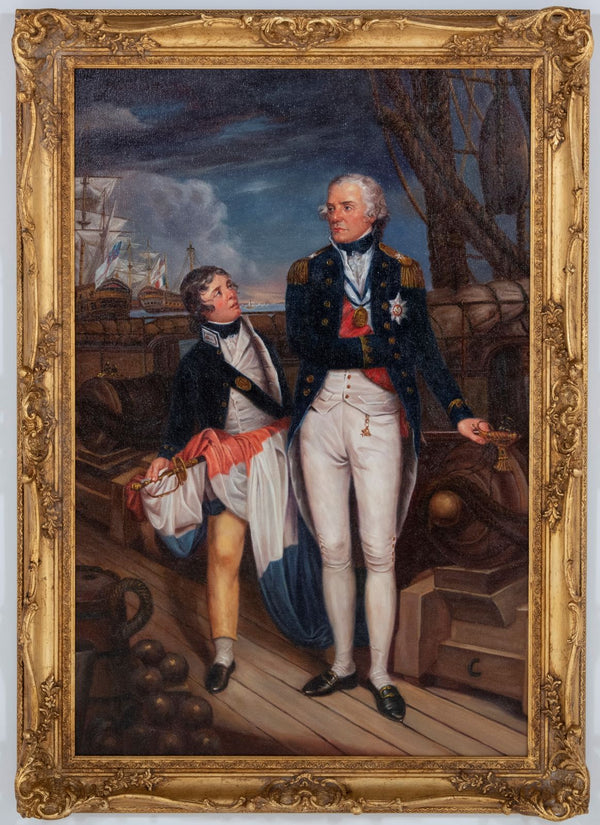 Oil Painting after 'Horatio Nelson' in style of Guy Head