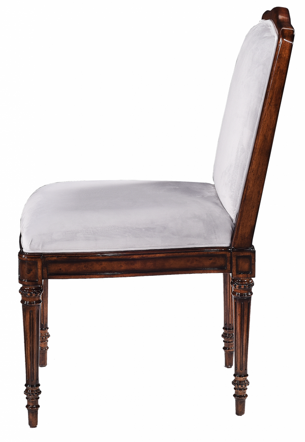 The Dressing chair in Columbia Light grey