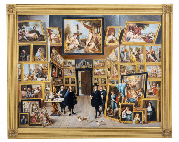 Archduke Leopold Wilhelm In His Picture Gallery