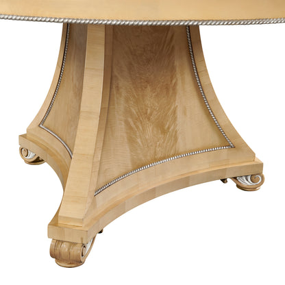 Robert Adam Style Crotch Sycamore Centre Table