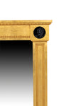 Empire Style Giltwood Console Mirror
