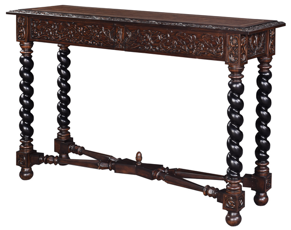 The Captains Console Table | Two Drawers