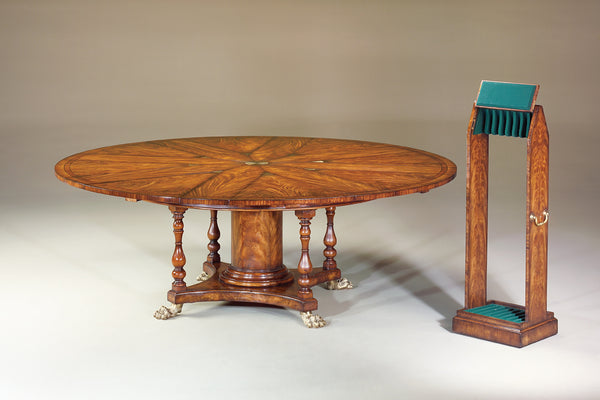 Mahogany Jupe's table - Dia 60 to 84