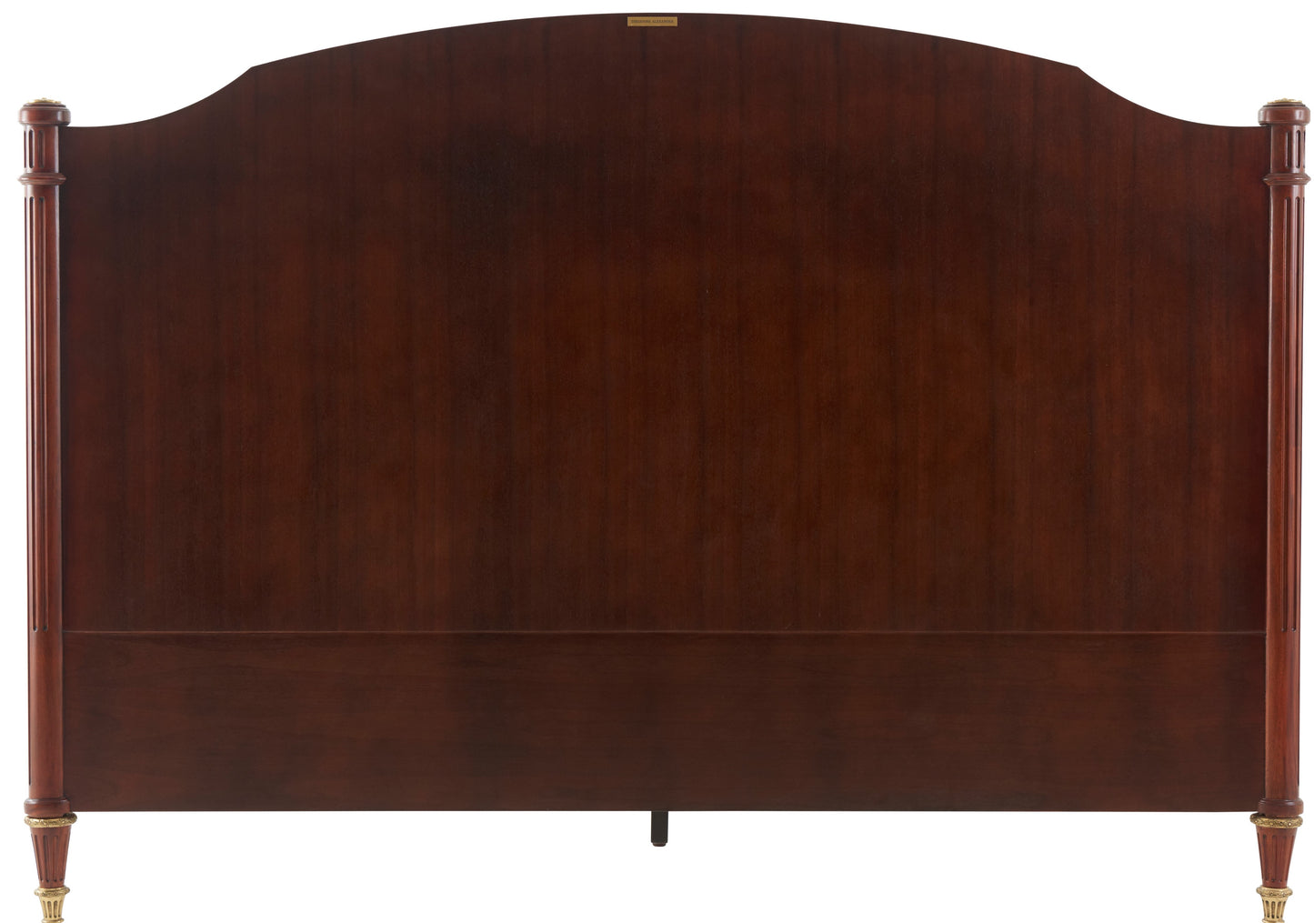 Harper Bed upholstered in Wemyss Columbia Ebony